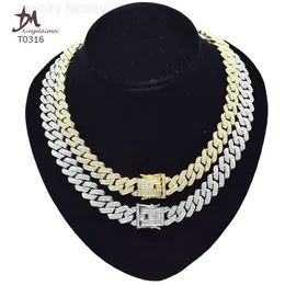 Factory por atacado de alta qualidade Diamante Chain Jewelry Conjunto de colar dos colares do colar dos homens Moissanite P8TX Okmy WQ53 0UA9