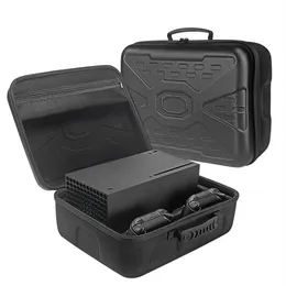 Sacos de armazenamento Bolsa de console de jogos para Xbox Series X Sistema de capa protetora EVA Carry Travel Handbag Accessories231U