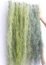 4pcslot yapay asma 91cm hava bitkisi çim yaprağı düğün asılı duvar fonu yeşillik bahçe plastik asılı sarmaşıklar sahte pl6209828