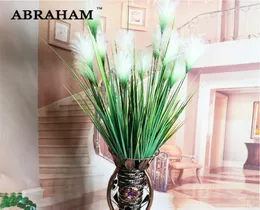 93cm 7 Heads Silk Onion Grass Large Artificial Tree Fake Reed Bouquet Wedding Flower Plastic Autumn Plants For Home Party Decor7315615