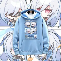 Jingliu Tongren Collapses the Star Dome Railway Dan Heng Blade Game Anime Surrounding Men and Women Plush Sweater Casual ml