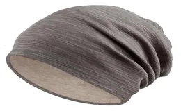 Vinterhattar för kvinnor Beanies Cotton Blended Hip Hop Caps Slouch Warm Hat Festival Unisex Turban Cap Solid Color Bonnet Hats K03299900454