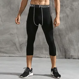 Pantaloni da uomo Pantaloni sportivi casual a compressione da uomo Pantaloni sportivi da fitness ad asciugatura rapida Pantaloni da jogging Palestra da corsa Collant elastici Abbigliamento da uomo