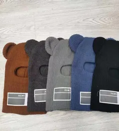 Fashion designer autumn winter eaves high quality men and women039s allpurpose knitted cotton sports skull cap Day ins funny m6176011