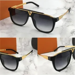 2021 Dernière vente populaire hommes femmes lunettes de soleil de designer plaque carrée cadre de combinaison en métal de qualité supérieure lentille anti-UV400 wit2258