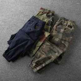 Calças masculinas carga sweatpants homens algodão remendo cordão homens corredores militares streetwear calças harajuku harem pantalon homme