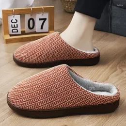 Pantofole da uomo inverno caldo corto peluche casa scarpe morbide antiscivolo donna comfort tacco piatto diapositive casa coperta coppia