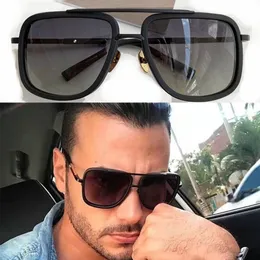 Dita Mach One Sunglasses Men DRX-2030C Electroplated Frame Frame Style Business Guyity Guying Generalses for Women Classic 255a