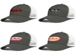 Tim Hortons Logo Mens and Womens Trucker Meshcap Designer Forged Classic Classic Baseballhats Field Restaurant Logo8210217
