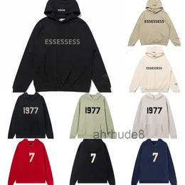 Hoodies Mens Womens Designers Winter Man for Classic Black White 1977 7 Hoodie Clothing Clothes Sweatshirts Sweatpants Sportswear LPB7