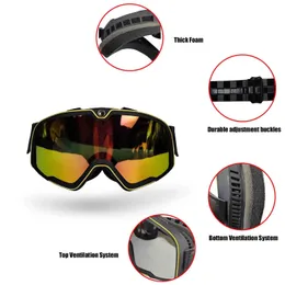 Ocgle Retrò In Moto Allaperto: Elegante Protezione Gli Occhi Sci ...