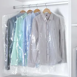 Ubrania jednorazowe wiszące ubrania garnitur Kurt Płaszcz Okładka kurzu do przechowywania woreczka woreczka z organizatorem szafy wisząca odzież