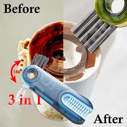 Bottle Gap Cleaner Brush Cup Crevice Cleaning Brush Silicone Bottle Cup-Holder Cleaner for Home Kitchen Cleaning Accessories