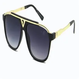 Mascot 0937 Classic P Sunglasses Retro Vintage Gold Summer Summer Style UV400 Eyewear تأتي مع Box282r