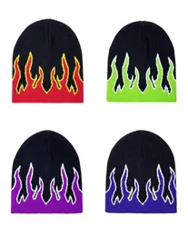 IIing Control Flame gestrickte ASAP Rocky Wool Street Fashion Rap Hip Hop Dance Cold Hat79901647884792