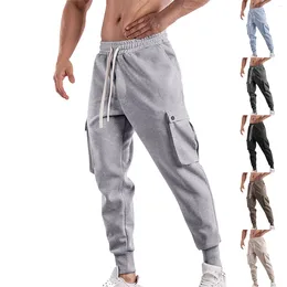 Pantalons pour hommes Mode multi-poches Grande taille Cargo Sports Casual Quotidien Pantalon de course en plein air Jogging Tenues Harem