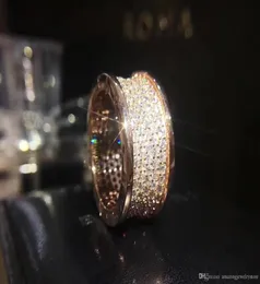 201718 Neue Ankunft S925 reines Silber Top-Qualität Paris Design Frauen Ring alle Diamant-Stil schmücken Stempel Logo Charme Frauen Schmuck9517787