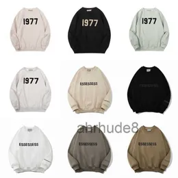 디자이너 1977 Mens 까마귀 스웨트 셔츠 검은 Tshirt 후드 hoodies 여자 풀버 남자 승무용 스웨트 셔츠 면화 긴 소매 트랙 슈트 esse 9q5v