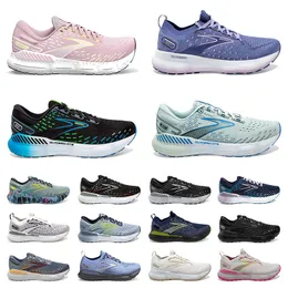 Brooks Buty do biegania Brook 20 gliceryna dla mężczyzn Kobiet Designer Sneakers Triple Białe, szary granatowe męskie męskie damskie buty sportowe trenerzy sportowe