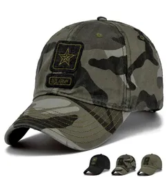 NY US ARMY CAP CAMO BASEBALL CAP MEN CAMOUFLAGE BASEBALL HATS Snapback Bone Masculino Trucker Cap Pentagram Dad Hat8261992
