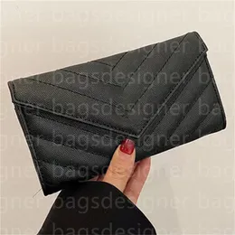 Cassandre Flap Luxury Men Womens Wallet Designer Purse Cardholder Purse Purs Purses Purses Purses Purses Woman Handbag Mens plånböcker Portafoglio Uomo Bolso Bolso Bolso Bolso