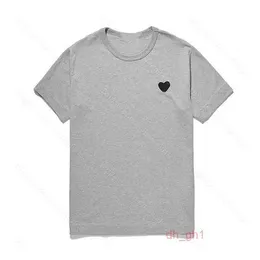 Comme De Garcon Camiseta Masculina Amor Designer Novo Camiseta Solta Padrão Camiseta Peito Carta Atrás do Coração Hip Hop Divertido Camisa Impressa 7 PW9G