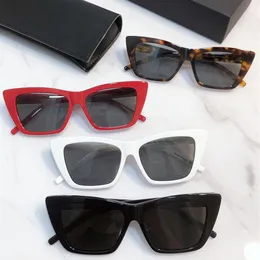 Cat-eye plate sunglasses SL276 woman special square fashion trend stage style super good-looking face change retro chic girl UV400268d