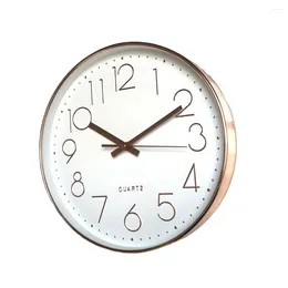 Relógios de parede Relógio de parede substituição estilo simples alarmes precisos de 12 polegadas