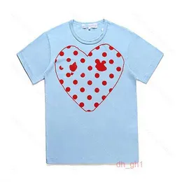 Com de Garcon Men's T-shirt Love Men's’s Designer New T-shirt Loose Pattern T-shirt Lettre de coffre derrière Heart Hip Hop Fun Imprimé Shirt 6 Z08U