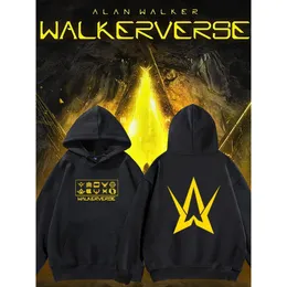 Nowy Alan Walker z kapturem bluza męska jesień i zimowy aksamitny Alanwalker z tą samą studentką Alan Walker Jacket