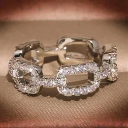 Anelli dello stilista per le donne che brillano l'anello di pietra di diamante di cristallo Jewelry287E
