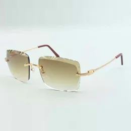 2022 Direct s occhiali da sole con lenti da taglio di alta qualità 3524020 aste con fili metallici misura 58-18-140mm292J