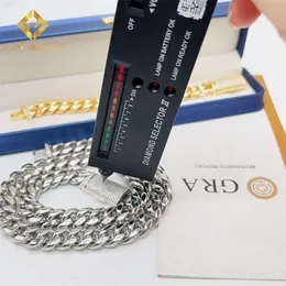 Fine Jewelry Stainless Steel Bracelet 925 Silver Lock Wholesale Cheap Price Stainless Steel Miami Cuban Chain for Men