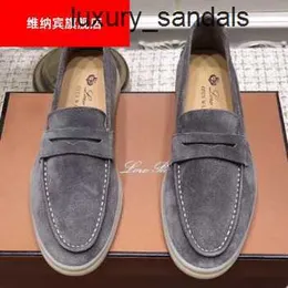 Loropinas Sapatos Casuais Sapatos de Verão Encantos Caminhada Mocassins Vinabin Loropinas Mulheres e Homens Lefu Sapatos Flat Soft Single Shoes 2024 Springsummer New Lazy Bean Shoe HBZO