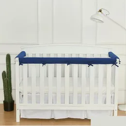 Almofadas de borda de canto Espessado Crib Rail Er Anti Collision Bite Strip Stitching Bed Buffer Cerca Protetora Soft 231109 Drop Delivery Dhq2O