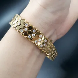 Wholesale Women'S Exaggerated Full Diamond Zircon Snake Open