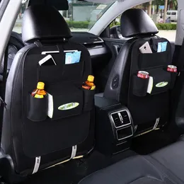 Saco de armazenamento para banco traseiro de carro, organizador de rede de lixo, cabide de viagem com vários bolsos para capacidade automática, recipiente 264k