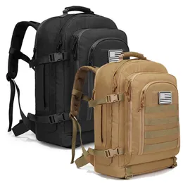 タクティカルカモカモフラージュバックパックOudoor Sports Pack Bag Rucksack Knapsack Assault Combat No11-064 DP0f