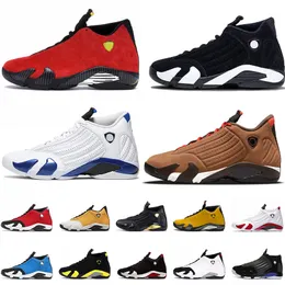 Jorda14S Mens Basketball Shoes J14S Laney Basketball Shoes 14s Black Toe Candy Cane Gym Sand Gym Red Shot Last Thunder Winterized Men Woman Resheakers US 13