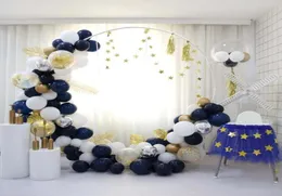 10ft círculo balão guirlanda hoop kit amarelo azul rosa balões folhas borla cenário de casamento aniversário festa decoração t205101158