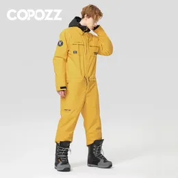 Altri articoli sportivi Spessa Uomo Donna OnePiece Tuta da sci Sport all'aria aperta Giacca da snowboard Tuta da salto calda Abbigliamento invernale impermeabile Tuta con cappuccio 231211