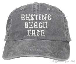 pzx Baseball Cap for Men Women Resting Beach Face Mens Cotton Adjustable Jeans Cap Hat Multicolor optional2605914