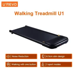 Urevo U1 Fitness Koşu Bandı Ev İnce Yürüyüş Makinesi Akıllı Fitness Ekipmanları Salon Kapalı Egzersiz Desteği Uzaktan Kontrol Desteği