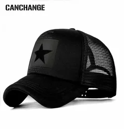 Canchange Moda Marka Beyzbol Kapağı Kadınlar Şapka Nefes Alabilir Erkekler Yaz Mesh S Gorras Drop6903548