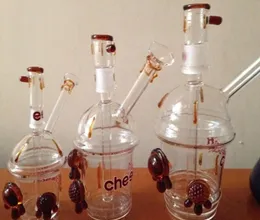 2016 Cheech Glass Cheechaccino Cheech Kupası Dabuccino Rig Cheech Sandblasted fincan teçhizat mini cam nargile bongs4502736