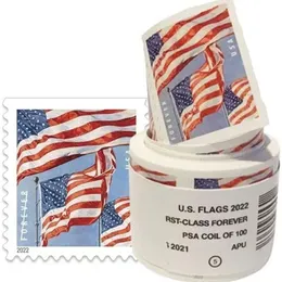 2023Postage U.S. Flag Roll Of 100 US First Class Postal Office Stamps  Mailing For Envelopes Thank You Letters Postcard Wedding Invitations5 From  Accessory004, $6.6