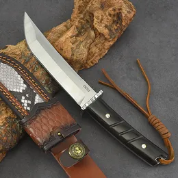 Yeni DC53 Blade Ebony Sap Bıçak Bıçaklar Taktik Bıçak Askeri Av Bıçak Kampı Araçları Bushcraft Bıçağı Hayatta Kalma Kendini Savunma Bıçağı Hediyesi Erkekler