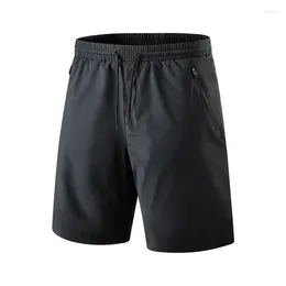 Herenshorts Grote maten Zomersport voor heren IJszijde Ademend Outdoor Strandbroek Hardlopen Fitness Sneldrogend