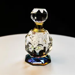 Whole 3ml Nice Antique Egyptian Glass Crystal Perfume Bottles Home Decoration Bottle Wedding FavorsValentine Gift 1027203j