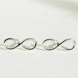 Fashion Infinity symbolstud earrings number 8 stud earrings for women whole261l